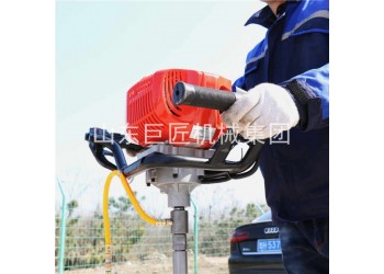 巨匠提供BXZ-1小型取样钻机地质勘探钻孔机单人背包取样钻机