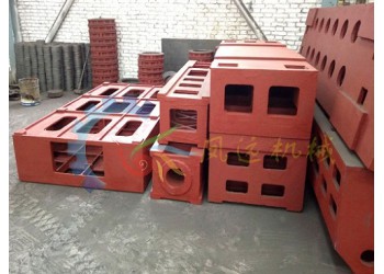 【凤远机械】35吨大型机床铸件|机床铸件|树脂砂铸件