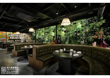 杭州萧山区火锅店设计多少钱一平米，工装设计装修选浙江国富装饰