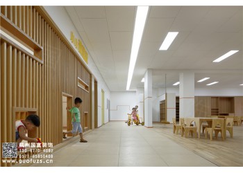 安吉县300平方米早教机构设计装修-浙江国富装饰