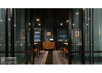 宜兴市500平方米烧烤店设计公司-浙江国富装饰