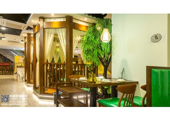 杭州市余杭火锅店设计公司-浙江国富装饰