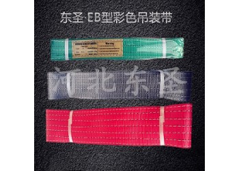 双环眼吊装带双环眼涤纶吊装带叉车吊装带使用案例