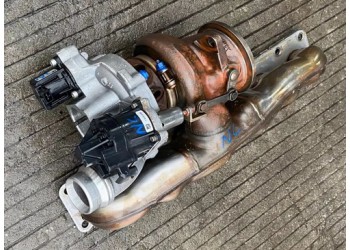 宝马N55涡轮增压器 半轴 下摆臂 起动机 水箱