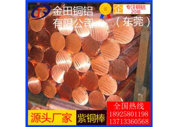 进口t8紫铜棒/t6易切削紫铜棒，t4抗氧化紫铜棒