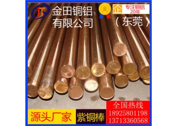 绍兴t6紫铜棒-t3抗折弯紫铜棒，t5易切削紫铜棒