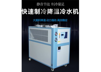 工业冷水机风冷式水循环小型5P制冷机注塑模具冷冻冷却冰水机