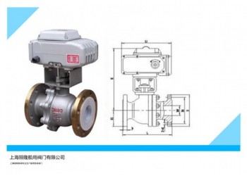 船用法兰式电动球阀CB/T4174-2011