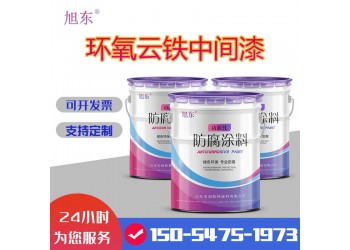 管道厚浆型封闭工业重涂料 环氧云铁中间漆