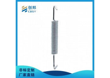 不锈钢304小拉簧拉力拉伸带钩弹簧自行车门用拉簧