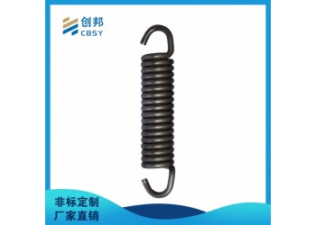 不锈钢304双耳拉簧拉力拉伸带钩弹簧健身器材拉簧