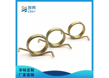 厂家批发扭转弹簧 拉力双扭弹簧 可设计多种材质的双扭单扭弹簧