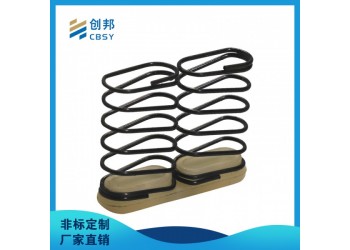 不锈钢301材质扁线弹簧连续螺旋式扁弹簧