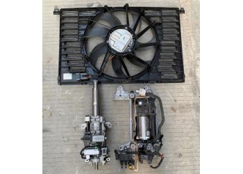 保时捷 帕拉梅拉971方向管柱 打气泵 电子扇 水箱