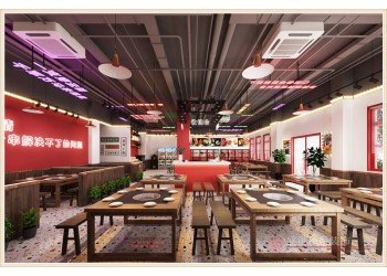 合肥餐厅装修设计要注意这几点,可以提升餐厅的档次感