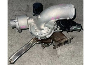 奥迪2.0T B10涡轮增压 三元催化 发电机 冷气泵