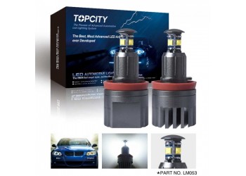 Topcity光电一号源头工厂E92 H8宝马天使眼汽车改装