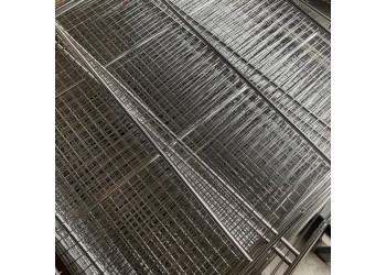 不锈钢长方形直条烘焙晾网商用烤肉网片家用烤炉架子网烧烤网