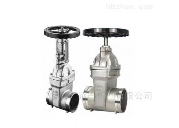 不锈钢卡箍弹性座封闸阀Z85X-10P/16P