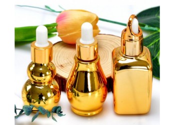 精油玻璃瓶电镀厂，精油玻璃瓶真空电镀厂，精油玻璃瓶UV电镀厂