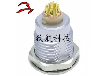 致航推拉自锁连接器EGG航空插头线缆接插件
