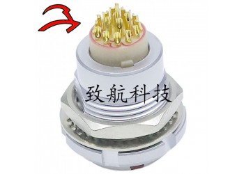 致航推拉自锁连接器FGC航空公头母座
