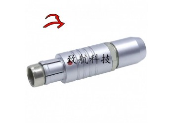 致航自锁连接器FGG锌合金航空插头 检测线连接件