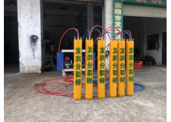隧道岩石开采机械设备?柱塞式液压劈石器工作效率