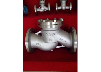 跃正法兰不锈钢止回阀CB/T3944-2002