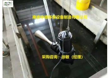 自重定位移动式安装潜水射流曝气机结构简介及工作原理