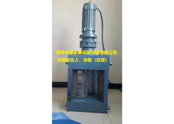 一体化泵站配套粉碎型格栅安装需知；双鼓粉碎性格栅功率如何选择