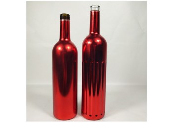 红酒瓶烤漆厂，红酒瓶烤漆加工厂，广州白云区红酒瓶烤漆厂