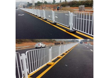 珠海道路隔离栏杆 市政护栏定制生产 马路隔离栏