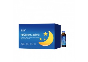 阿胶酸枣仁植物饮品实力工厂加工定制 阿胶酸枣仁植物饮代加工