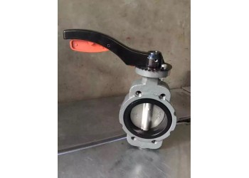 跃正船用对夹式中心型半凸耳手柄蝶阀GB/T3036-94