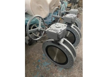 跃正船用软密封对夹式偏心涡轮蝶阀GB/T3037-94