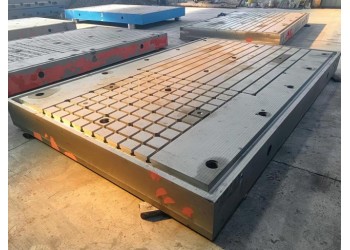 河北北重专业生产大型铸铁平台 落地镗床工作台 多种铸铁工作台