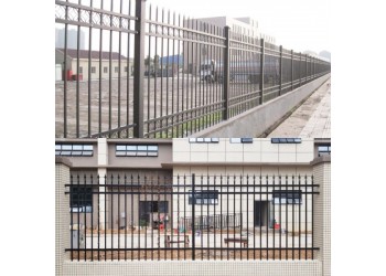 别墅庭院铁艺护栏 商品房小区防爬隔离栅栏定制厂家
