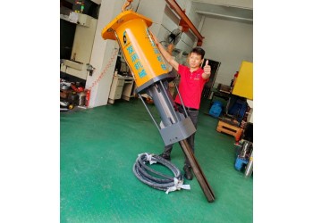 液压破石设备静态劈裂机工作效率怎么样？