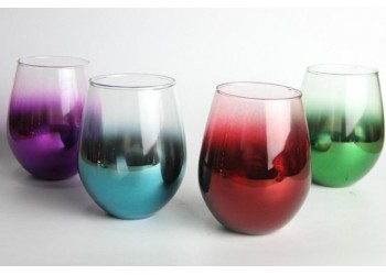 蜡烛杯喷漆加工厂家，玻璃杯喷漆加工厂家