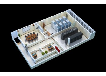徐州档案室库房_数字化机房建设效果图制作