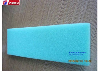 厂家生产大业腾飞绿色过滤海绵垫片