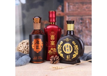 广州酒瓶喷漆厂，广州酒瓶丝印烫金厂