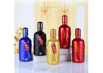酒瓶喷涂厂，酒瓶丝印烫金厂