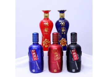 酒瓶喷油厂，酒瓶丝印烫金厂