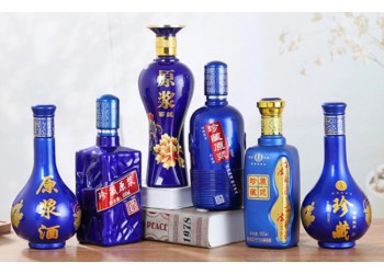 酒瓶喷油加工厂，酒瓶丝印烫金加工厂