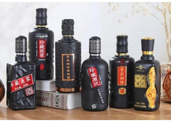 广州酒瓶喷油厂，广州酒瓶丝印烫金厂