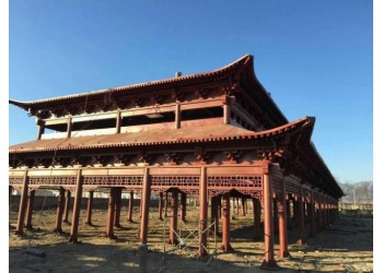 山东临沂园林古建筑公司-临沂钢结构仿古建筑-临沂仿古钢结构