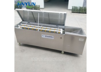 土豆红薯毛辊清洗机 莲藕大姜毛刷清洗去皮设备 芋头去皮清洗机