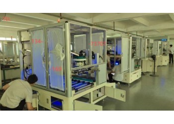 双仁机械设备电池自动擦拭机